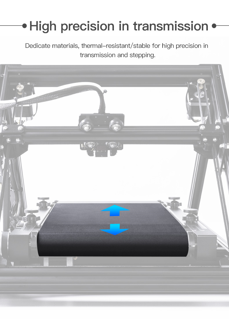Creality Part CR-30 Belt Kit Width 230mm x Long 1110mm อะไหล่สายพานเครื่องพิมพ์ 3D