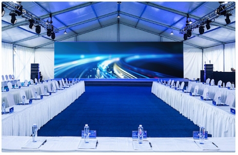 จอแสดงผล LED P3.91 สำหรับการแสดงบนเวทีกลางแจ้งความละเอียดสูง