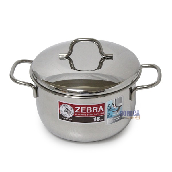 ชุดหม้อ Extra lnfinity ll 6ชิ้น หัวม้าลาย