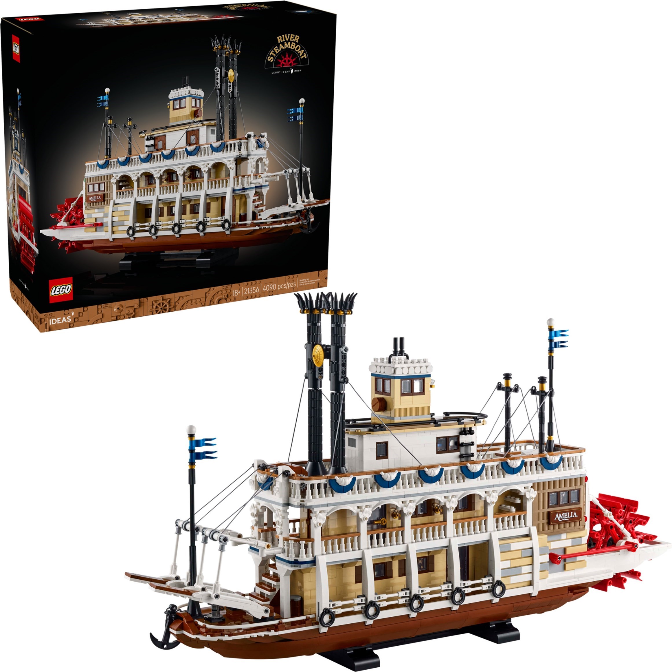 LEGO เลโก้ 21356 River Steamboat
