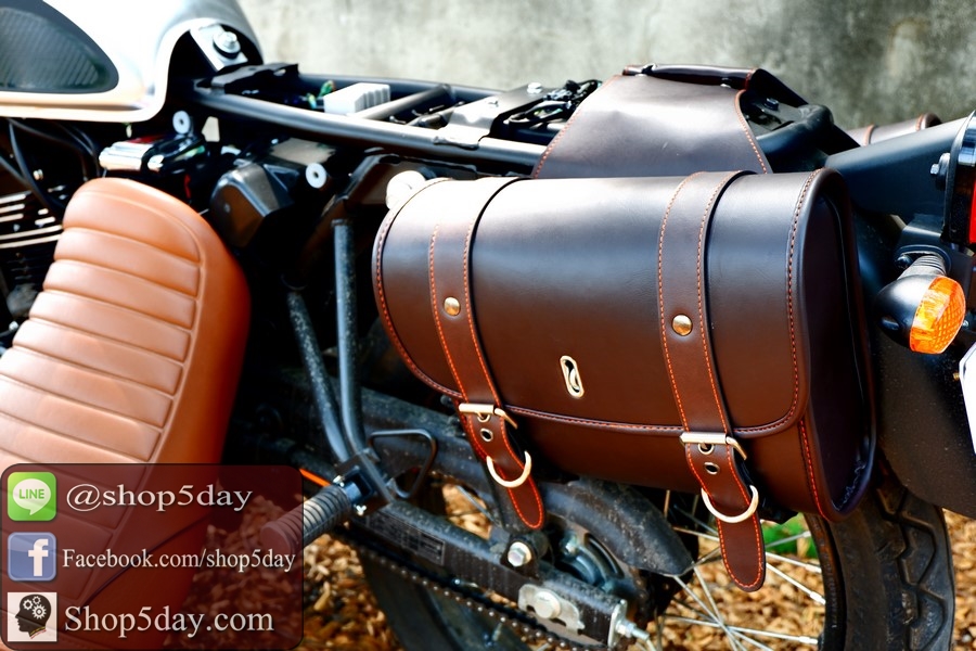 🔥กระเป๋าข้างมอไซค์ วินเทจ คลาสสิค