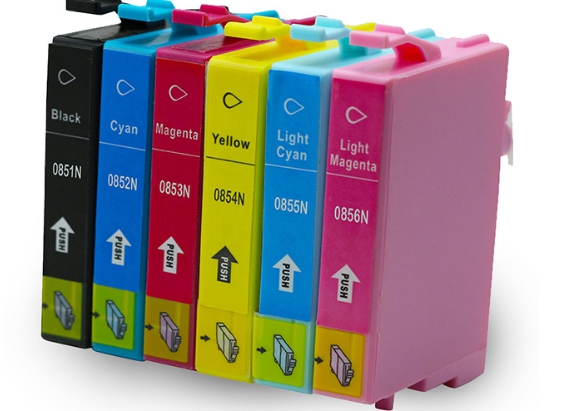 หมึกอิงค์เจ็ทเทียบเท่าEpson 85N T0856N 17ML