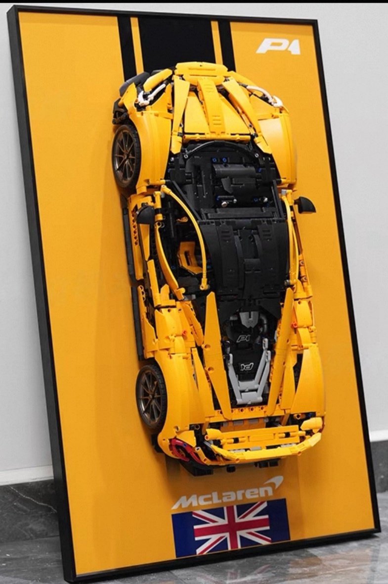 Display frame สำหรับ LEGO เลโก้ 42172 Technic McLaren P1