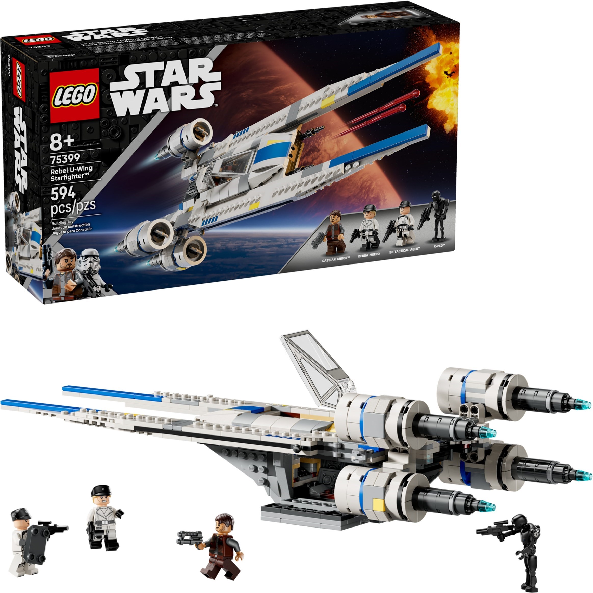 LEGO Star Wars เลโก้ 75399 Rebel U-wing Starfighter