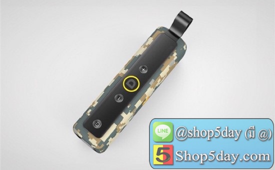 ลำโพง Dope Army Bluetooth Speaker ลำโพงบลูทูธ ลำโพงไร้สาย กันน้ำ Waterproof เสียบ TF Card ได้