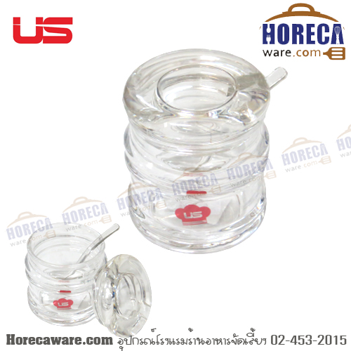 ชุดเครื่องปรุงอคิลิค พร้อมช้อน ยูเอส-SL [us-pea-110]