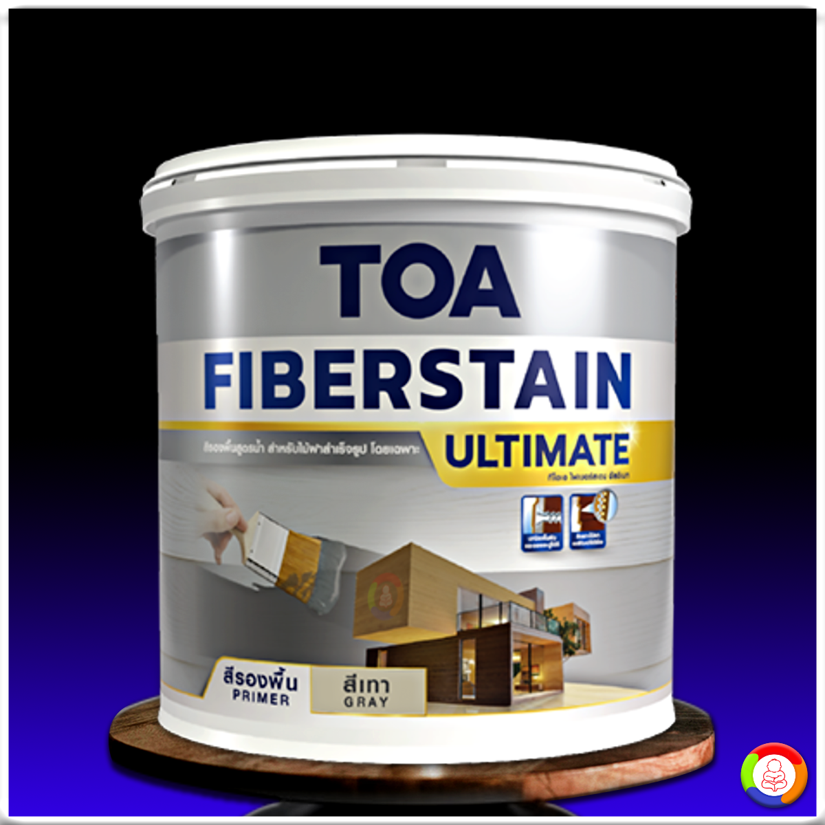 ทีโอเอ ไฟเบอร์สเตน อัลติเมท ไพร์เมอร์ (สีเทา) Toa Fiberstain Ultimate Primer (Grey)