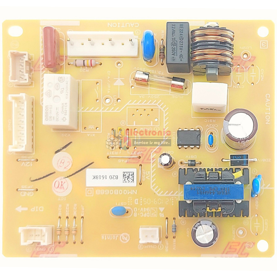 แผงบอร์ดตู้เย็น-อะไหล่ตู้เย็น-MITSUBISHI-(มิตซูบิชิ)*MR-140P-SL*อะไหล่แท้ สำหรับรุ่น*MR-140P-SL*อะไหล่แท้