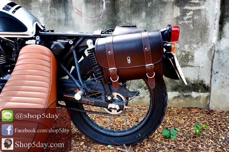 🔥กระเป๋าข้างมอไซค์ วินเทจ คลาสสิค