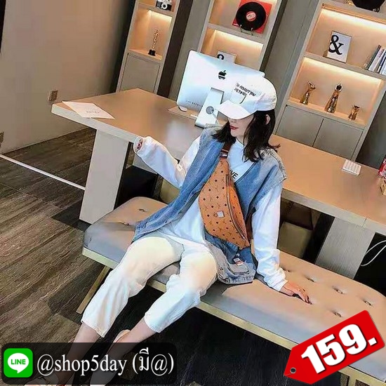 ⚡️ หนัง PU กระเป๋าคาดอก-เอว อินเทรนด์ งานสวย ⚡️