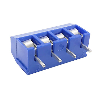 Terminal Block 4Pin Pitch 5.08mm KF301 ฺblue color Screw Terminal Block Connector 4 Pin