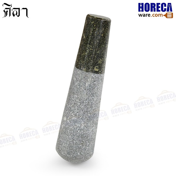 Stone pestle for mortar 10" stone