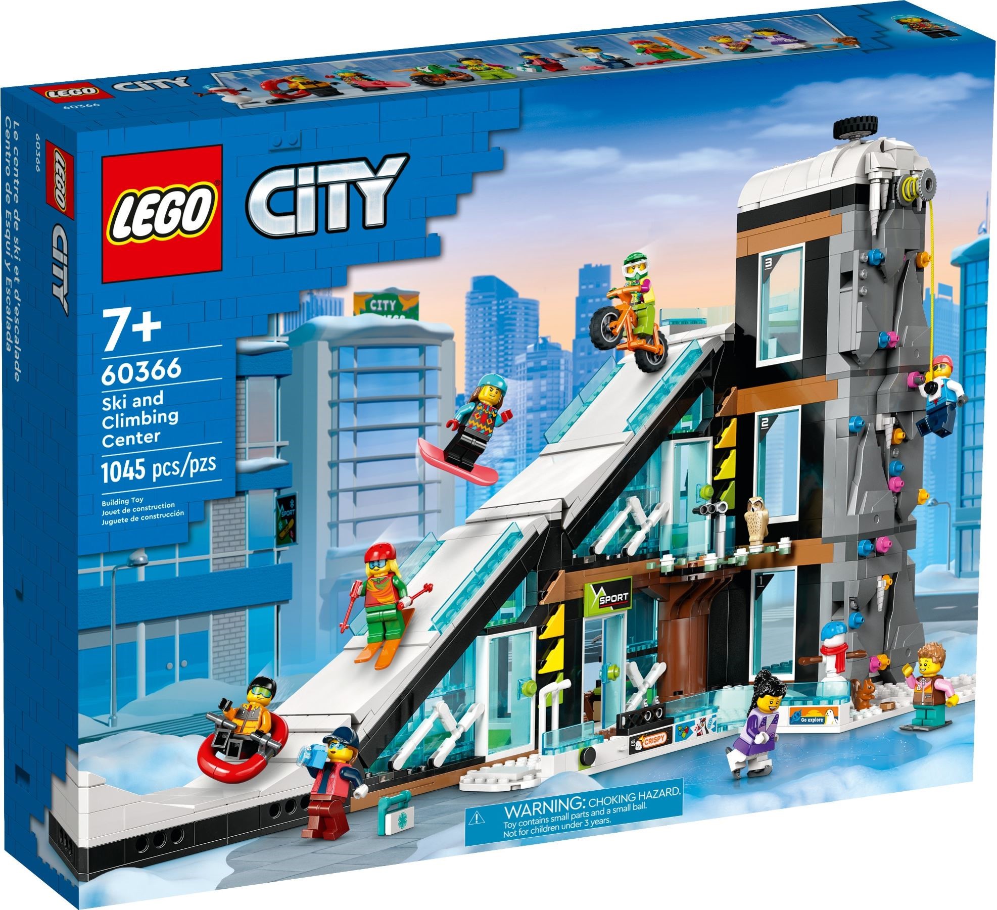 LEGO City เลโก้ 60366 Ski and Climbing Centre