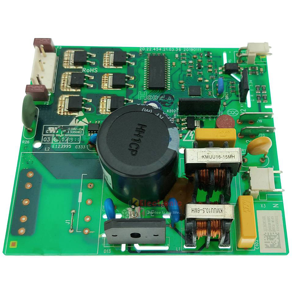 บอร์ดอินเวอร์เตอร์ตู้เย็นBEKO_เบโค*อะไหล่แท้ กล่องสตาร์ทคอมตู้เย็นBEKO_เบโค