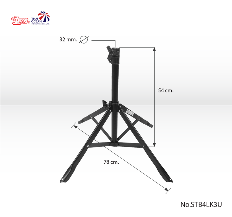 Leo ขาตั้งร่ม (พับเก็บได้) ฐานตั้งป้าย,ธง ขนย้ายสะดวก ขนาดมาตรฐาน