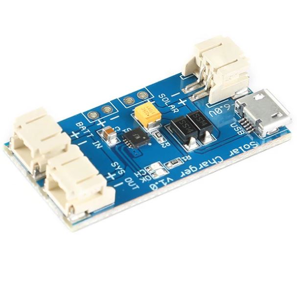 มินิ โซล่าชาร์จเจอร์ MINI charging module 500MA mini solar lithium battery charging board solar charger