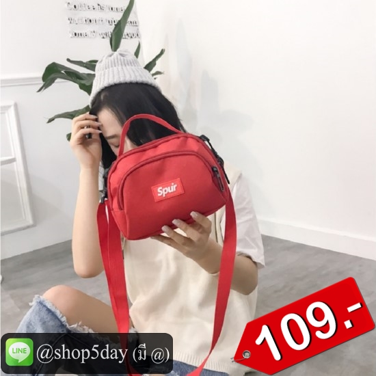 🔥กระเป๋าแฟชั่น สะพายข้าง Supreme No.Spuir-dan