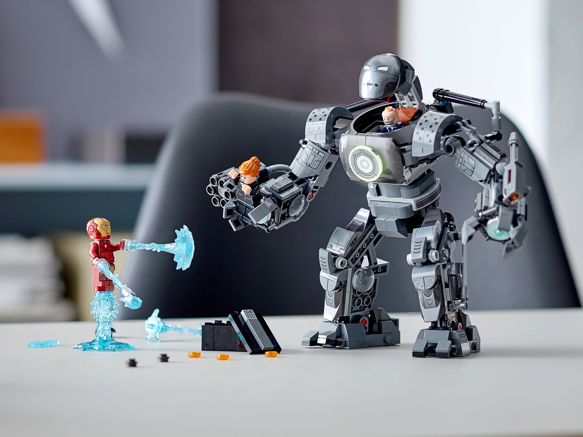 LEGO SuperHeores Marvel THE INFINITY SAGA เลโก้ 76190: Iron Man: Iron Monger Mayhem