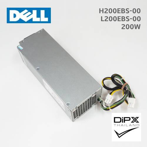 Power supply DELL 200W (H200EBS-00, L200EBS-00) 6pin, 4pin (New)
