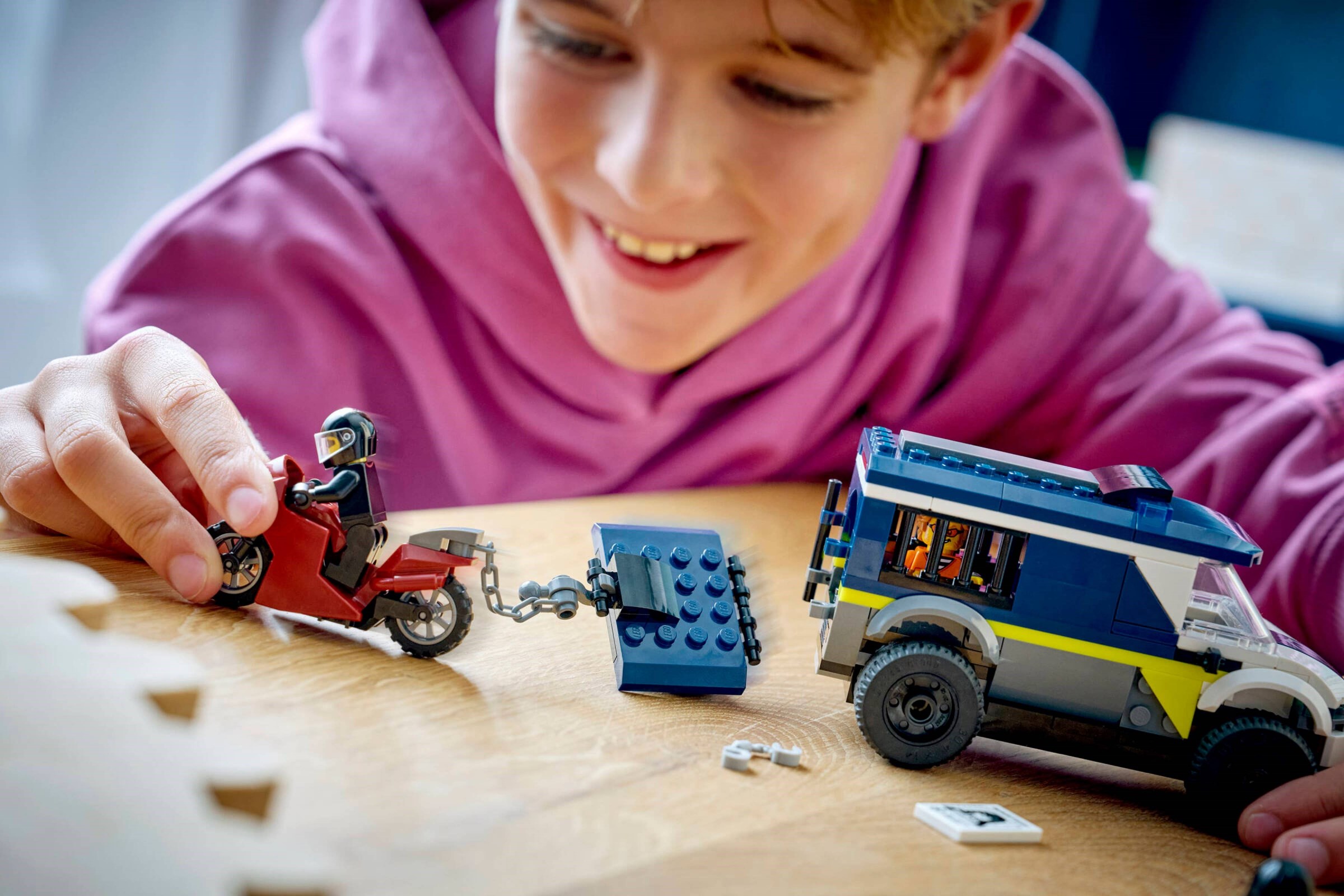 LEGO City เลโก้ 60479 Police Prisoner Transport Van - UpToys