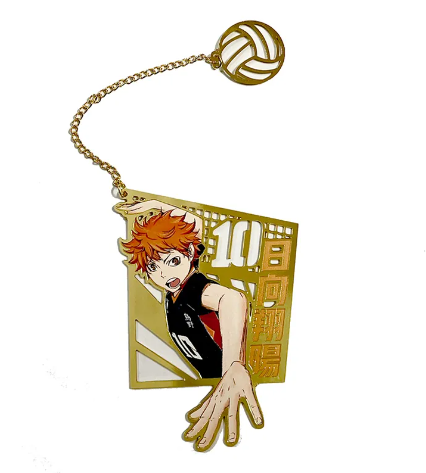 [ Metal Book Mark ] Haikyu - Shoyo Hinata