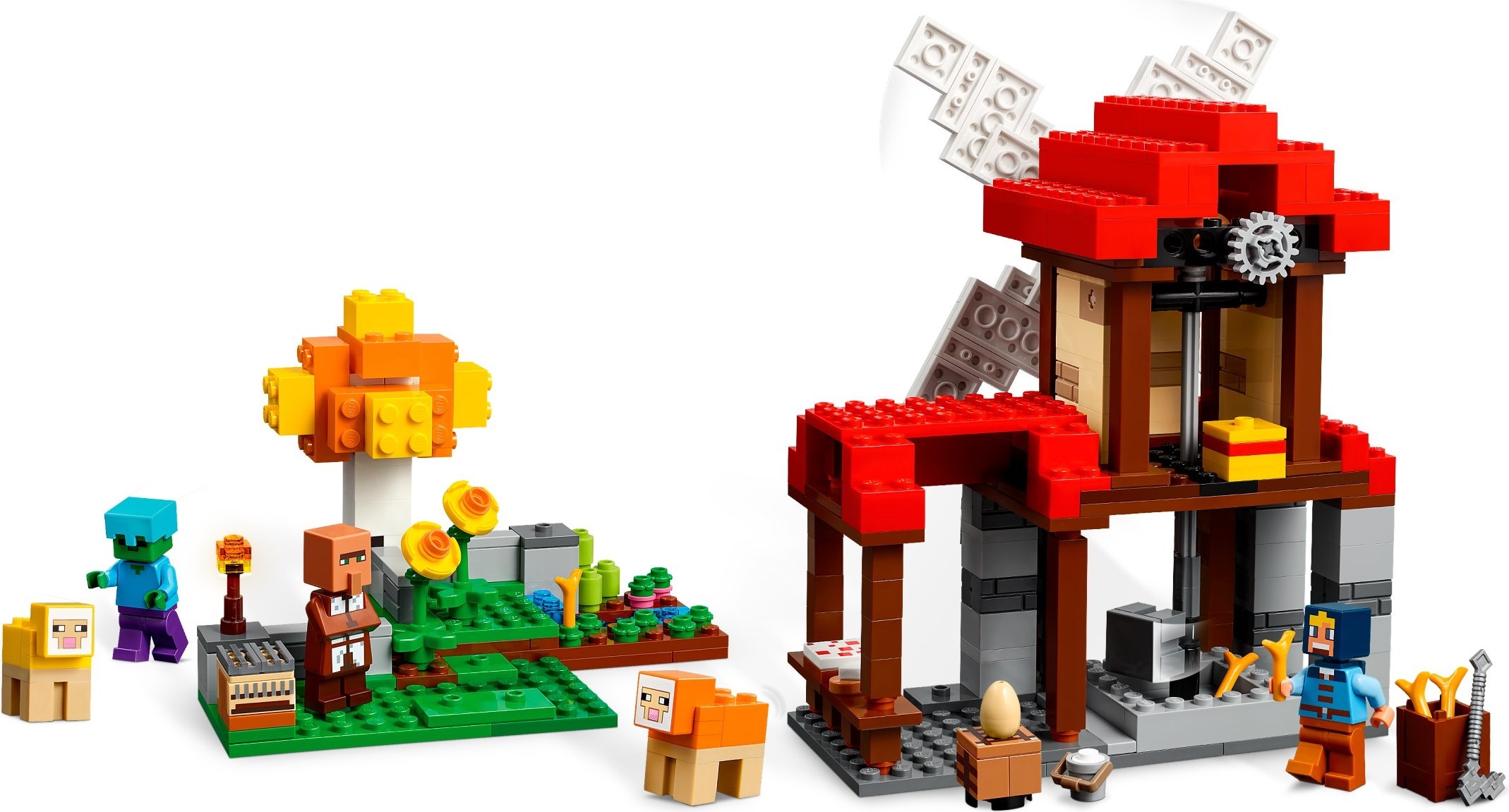 LEGO Minecraft เลโก้ 21262 The Windmill Farm