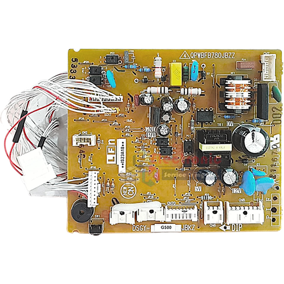 แผงบอร์ดควบคุมแอร์คอยเย็นSHARP-ชาร์ป รุ่น AH-PFX10-อะไหล่ใหม่แท้บริษัท