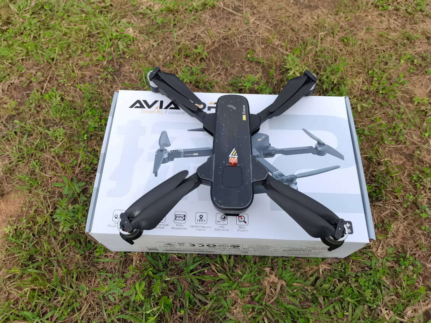 โดรนบังคับ AVIATOR 8811PRO เวอร์ชั่นล่าสุด 720P WIFI FPV ระบบ GPS บินกลับอัตโนมัติลงจอดที่เดิม สินค้าชุดพร้อมบิน RTF