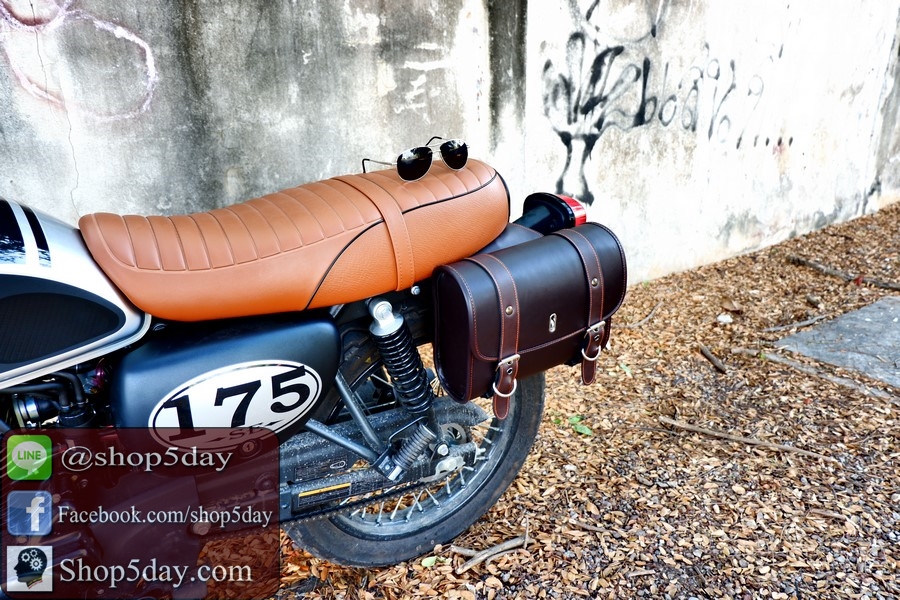 🔥กระเป๋าข้างมอไซค์ วินเทจ คลาสสิค