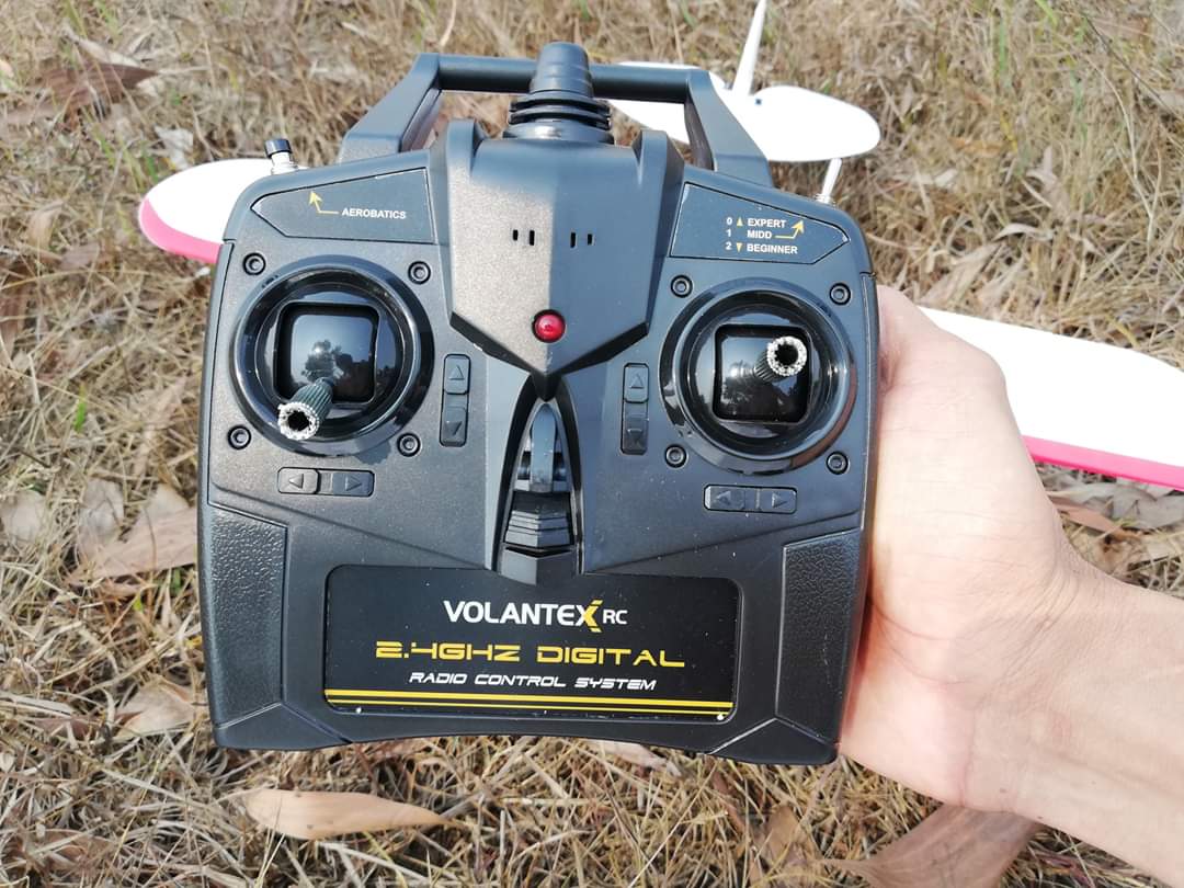 เครื่องบินบังคับวิทยุ Volantex piper Sport cub-500 3CH 2.4GHZ.RTF