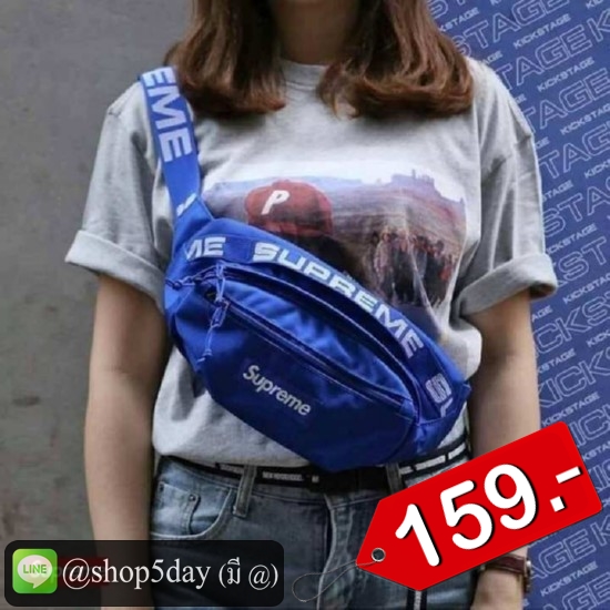 🔥กระเป๋าแฟชั่น กระเป๋าคาดอก Supreme No.B33001