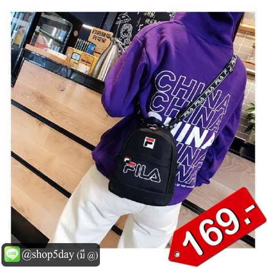 กระเป๋าเป้ Fila กระเป๋าสะพายหน้าหลัง FA005