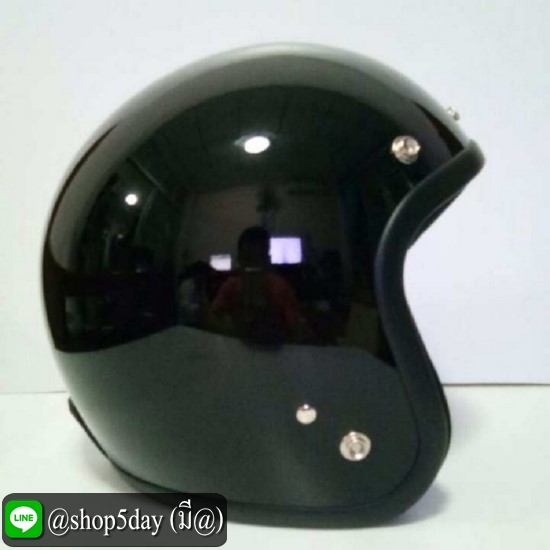 🔥AVEX หมวกกันน็อควินเทจคลาสสิค ราคาถูก รุ่นLB BIG รุ่นใหม่ ทรงใหญ่กว่าเดิม สีดำเงา