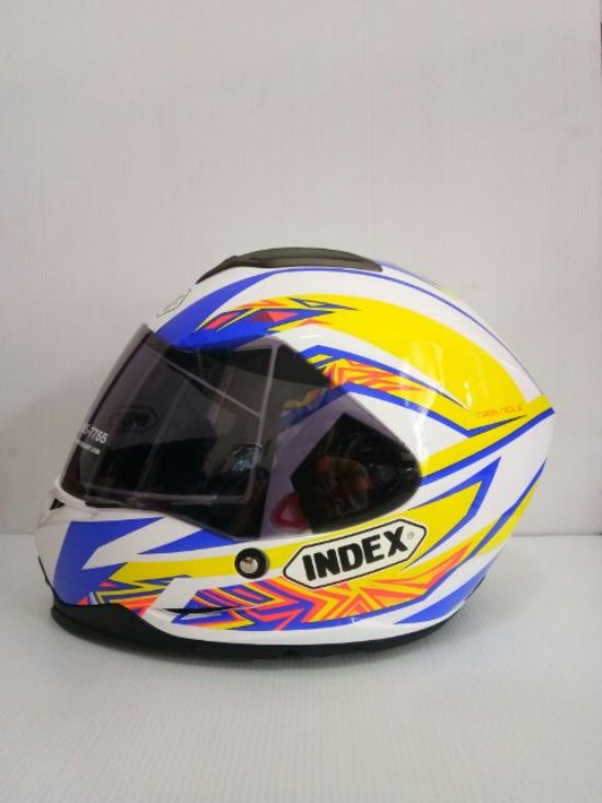 หมวกกันน็อค Index Legenda สีสันเหลือง