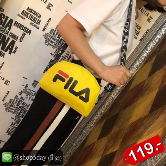 🔥กระเป๋าแฟชั่น สะพายข้าง Fila ฟิล่า No.flla 119-D