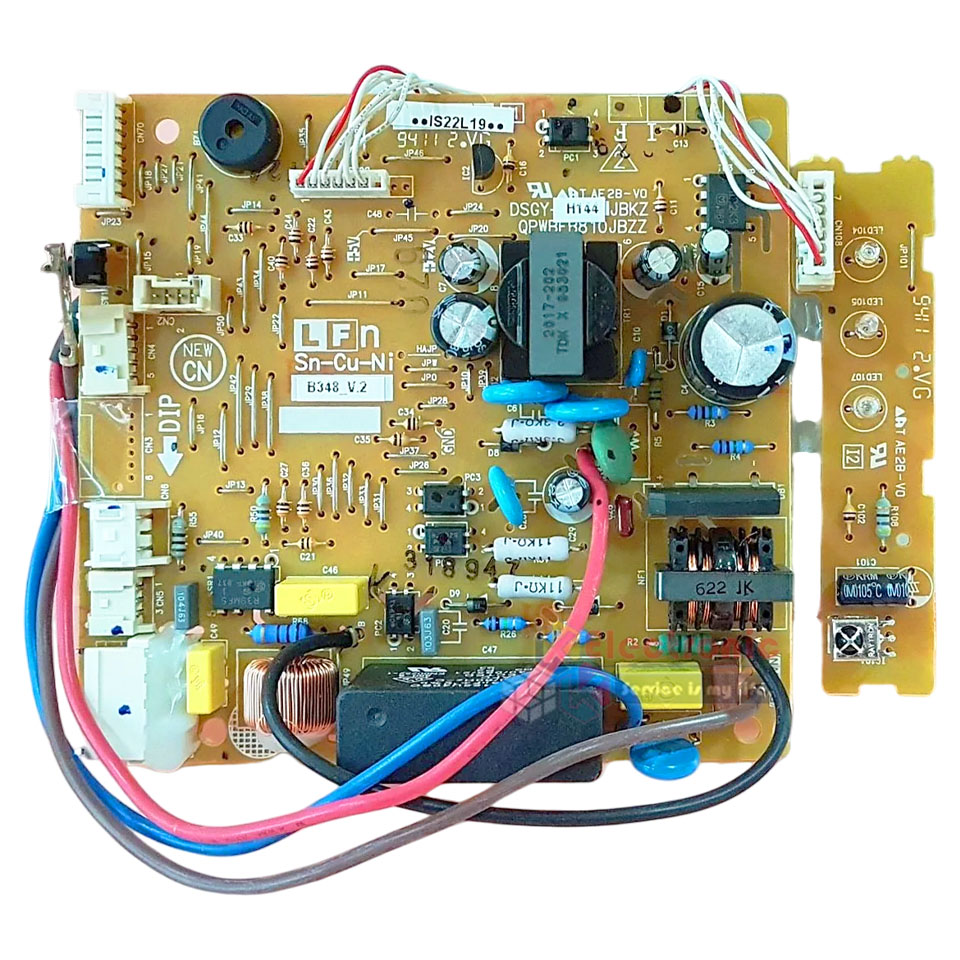 แผงบอร์ดควบคุมแอร์คอยเย็นSHARP-ชาร์ป รุ่น AH-PGX10-อะไหล่ใหม่แท้บริษัท