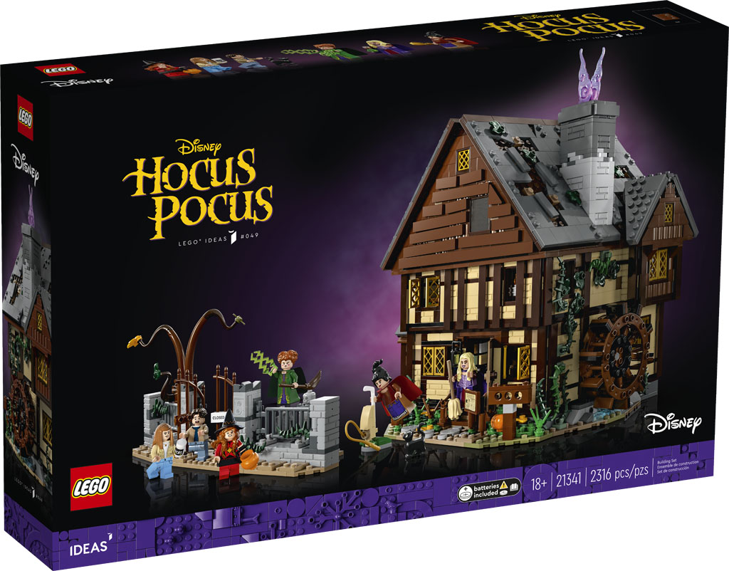 LEGO เลโก้ 21341 Disney Hocus Pocus: The Sanderson Sisters' Cottage
