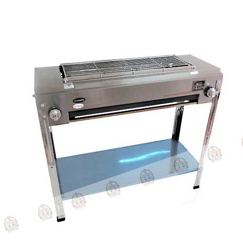 เตาย่างอินฟราเรด พร้อมขาชั้นวาง ฮานาย่า (ha-kf4)