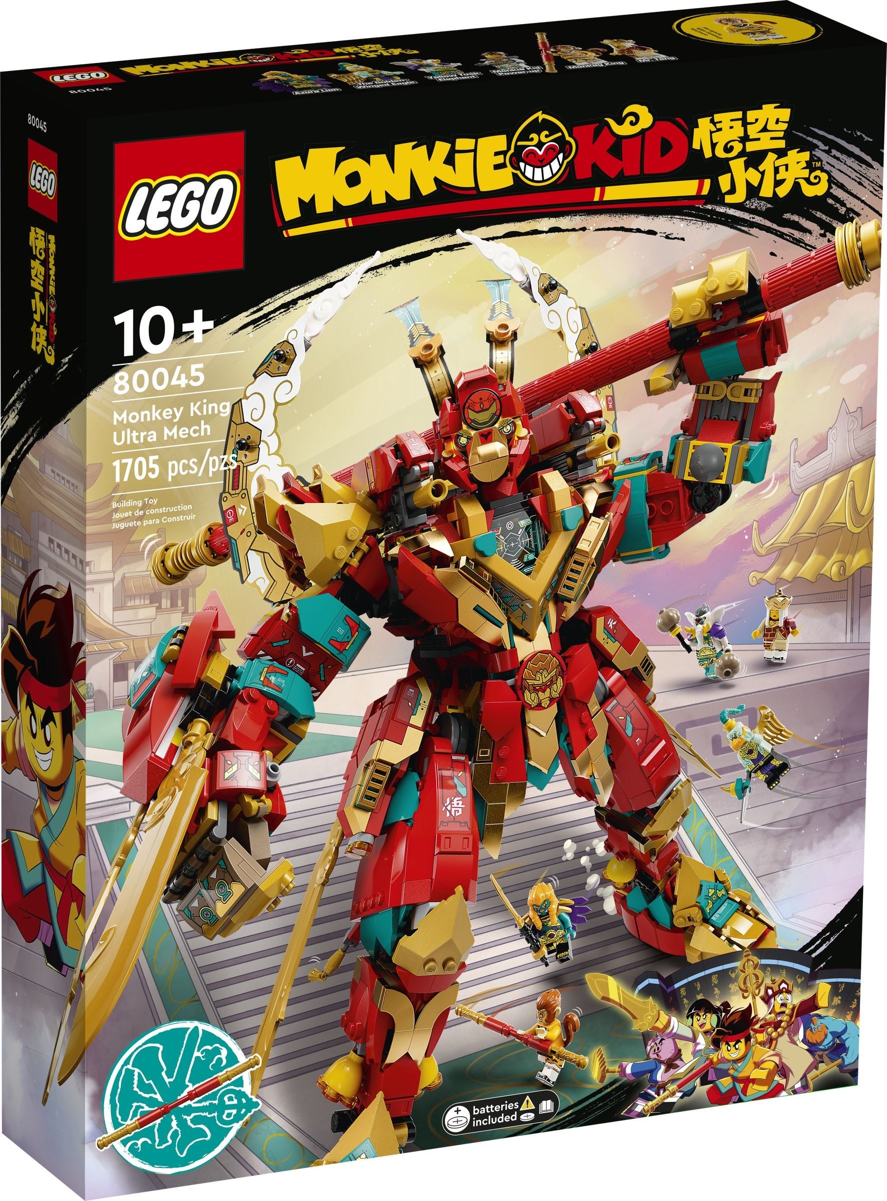 LEGO เลโก้ Monkey Kid 80045 Monkey King Ultra Mech