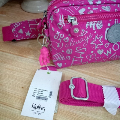 Kipling กระเป๋าคาดเอว สะพายข้าง รุ่น Halima convertible waist back