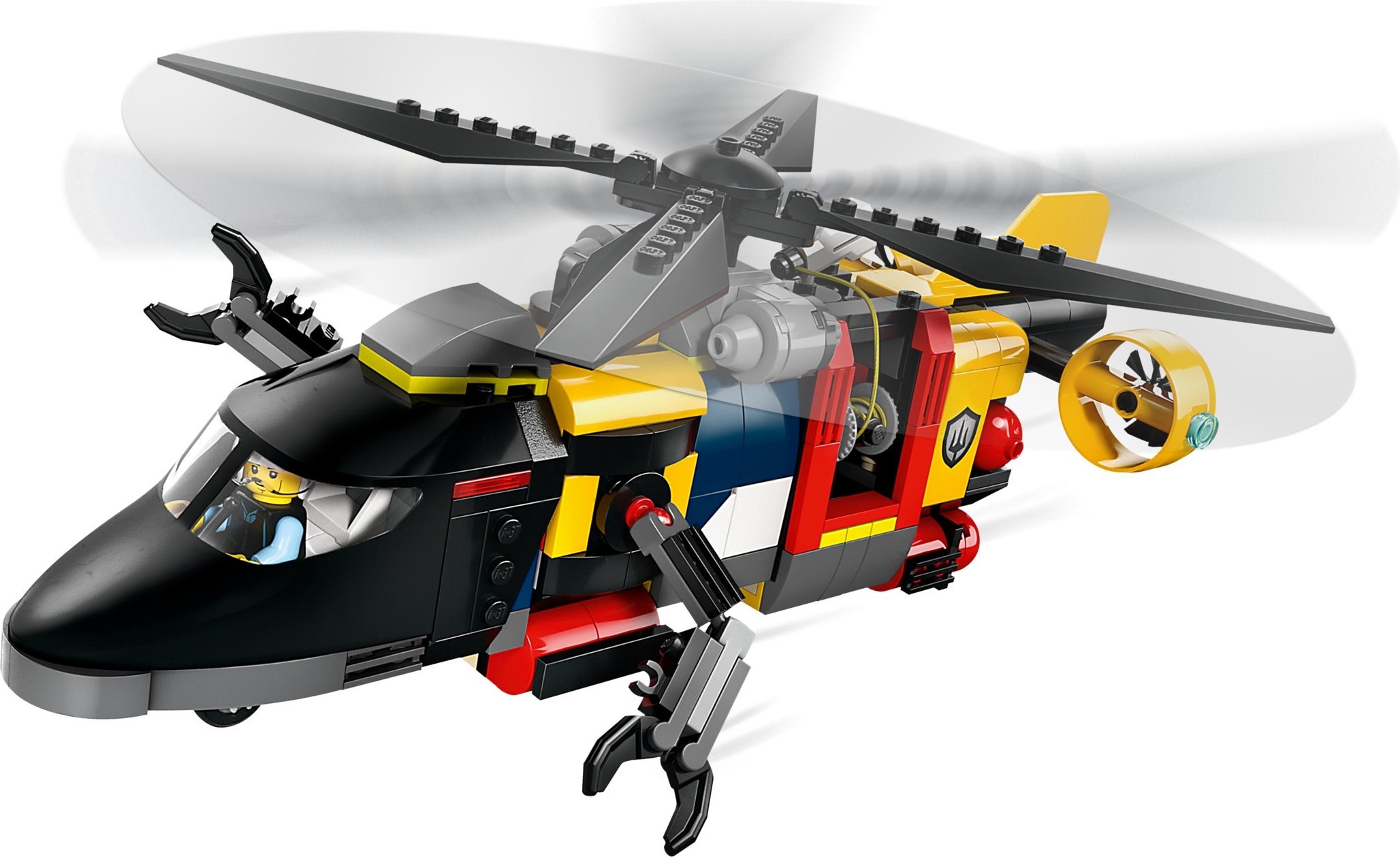 LEGO City เลโก้ 60462 Helicopter, Fire Engine & Submarine Remix