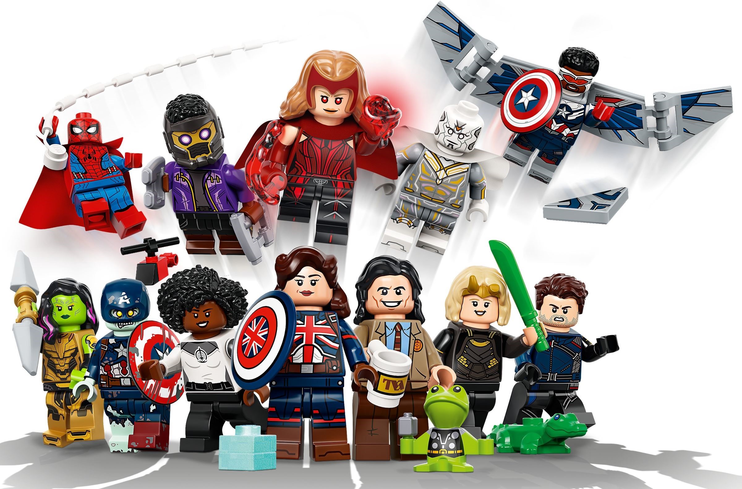 LEGO เลโก้ 71031 Minifigures - Marvel Super Heroes [ครบชุด 12 ตัวละคร]