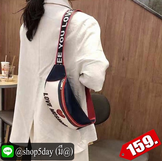 ♨️ กระเป๋าคาดอก-คาดเอว หนัง PU สุดเท่ ⚡️