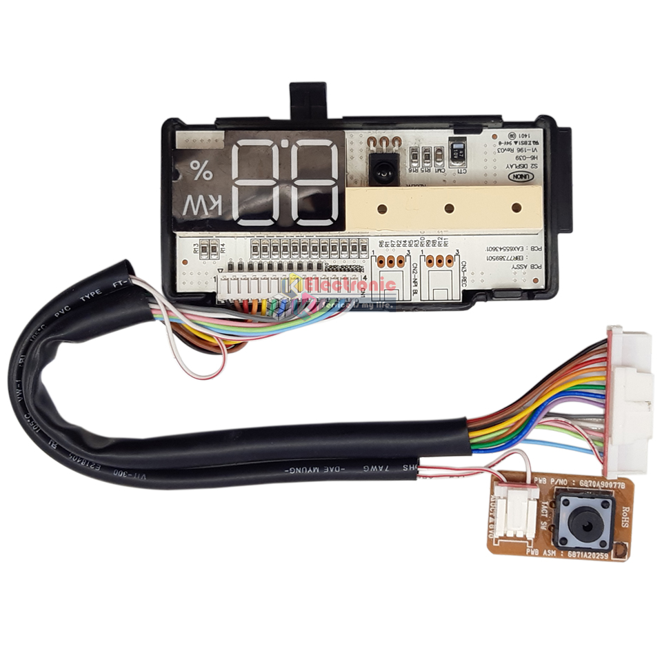 ชุดรับสัญญาณรีโมทแอร์ อะไหล่แอร์ LG (แอลจี) อะไหล่แท้ สำหรับรุ่น-D10CMV/D10LMV/D13CMV/D13LMV/E10MIV/E13MIV-พาร์ท_EBR77389501