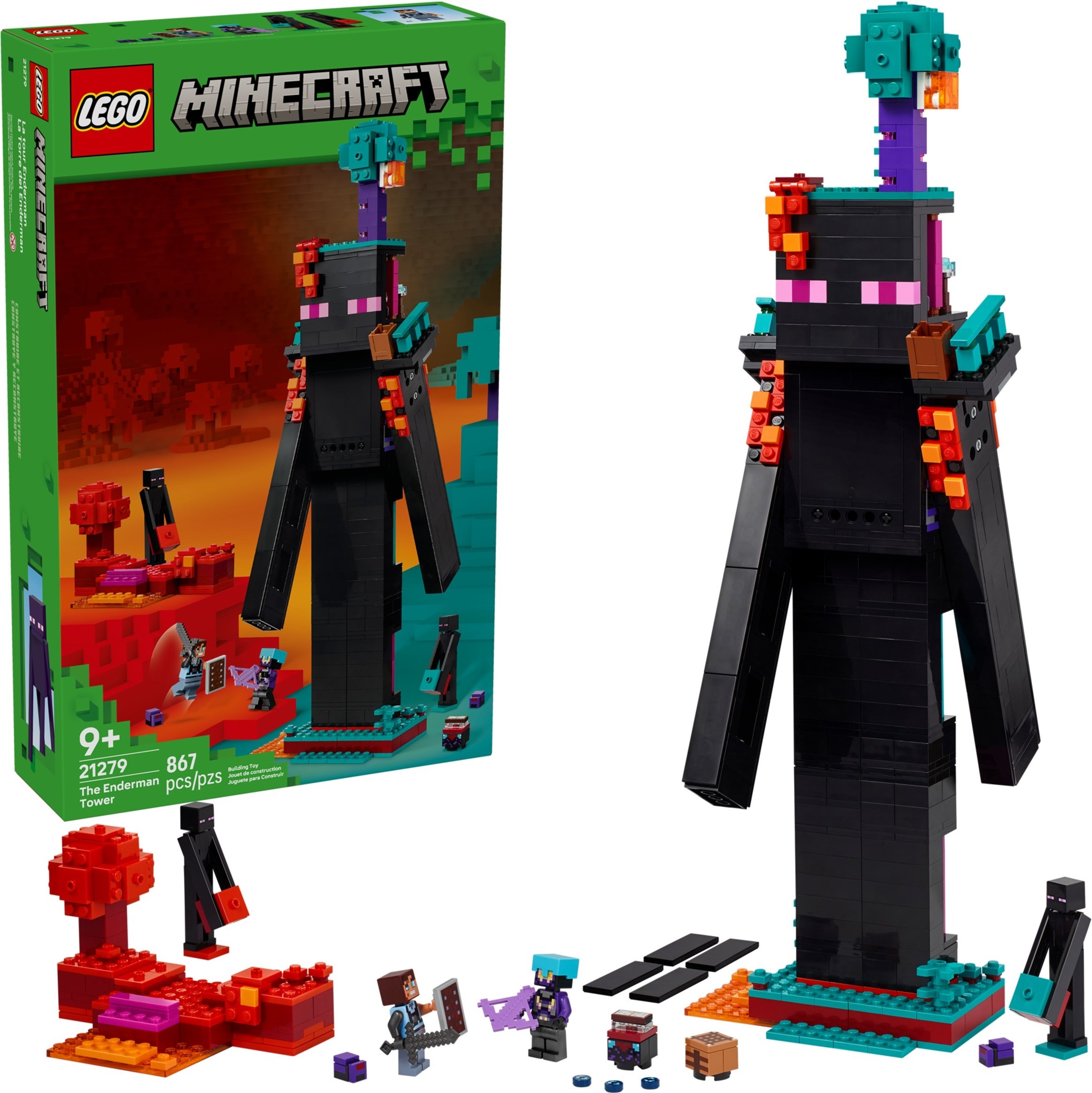 LEGO Minecraft เลโก้ 21279 The Enderman Tower