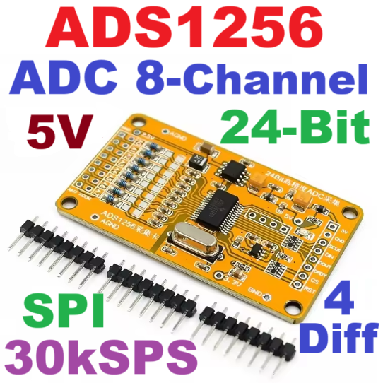 ADS1256 24 Bit 8 Channel Collecting Data Acquisition Card Data Acquisition Board Module