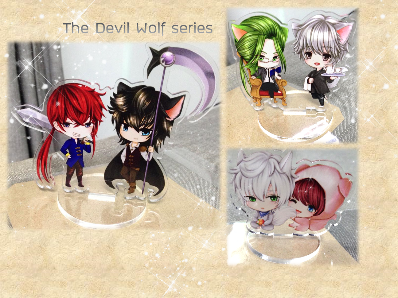 Standee The Devil Wolf series : Farain & Radiar [A]