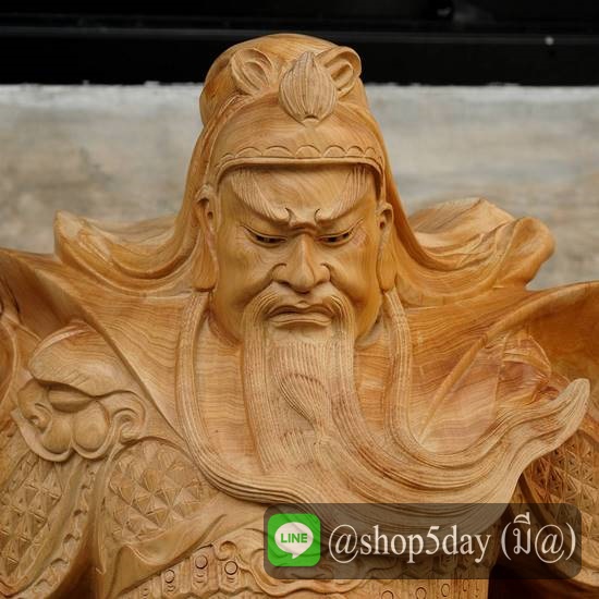 กวนอู ปางห้ามทัพ เทพเจ้ากวนอูในท่ายืน