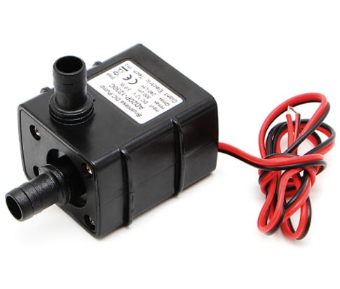 ปั้มน้ำ DC 12V 4.2W 240L/H Ultra Quiet Waterproof Flow Rate Brushless Mini Submersible Water Pump Home Improvement Pump