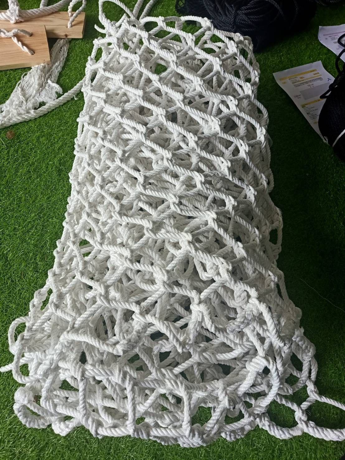 ตาข่ายแต่งบ้าน เชือกตกแต่งห้องนอน มุมเชือกตาข่าย